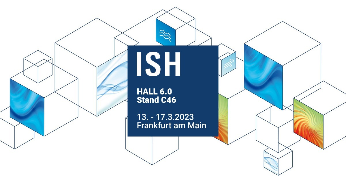 TECO sarà presente alla fiera ISH a Francoforte dal 13 al 17 marzo 2023