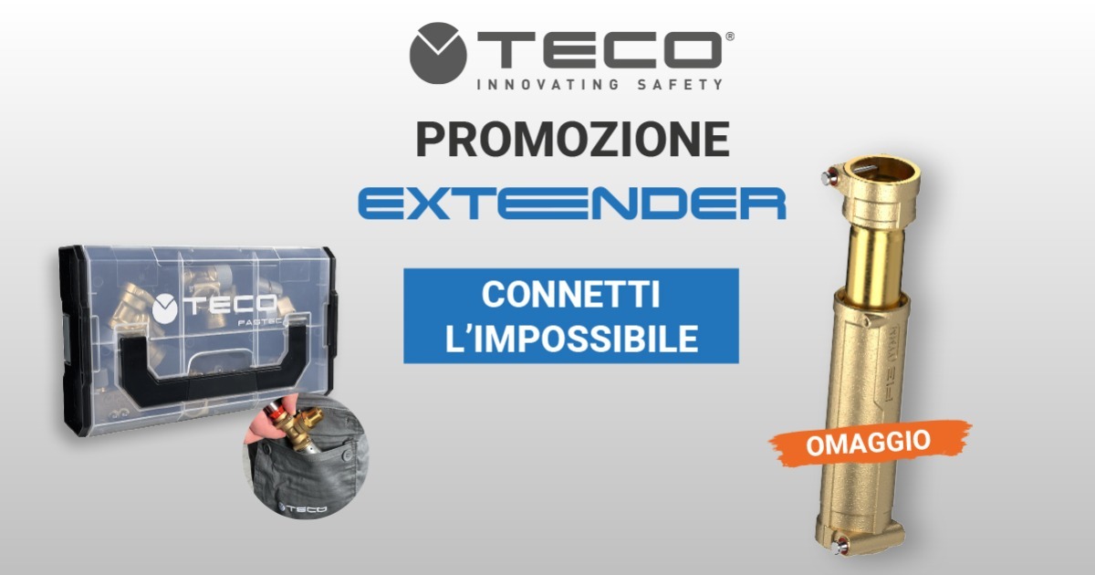 TECO presenta la promozione EXTENDER – Connetti l’impossibile