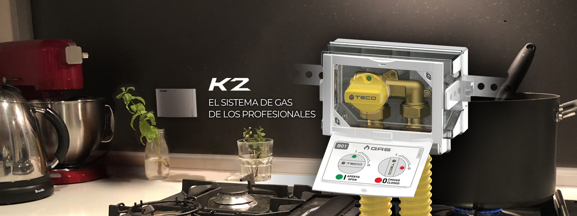 Teco K2: el sistema de gas de los professionales